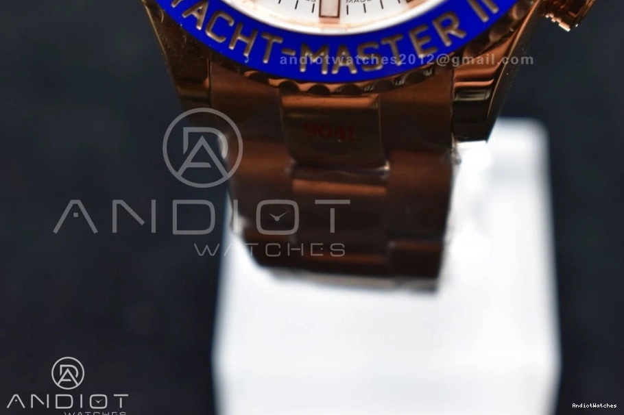 1:1 Blue on Bracelet Ceramic GMF TopPick Edition II 1223 Best RG RG 116685 YachtMaster A 1103